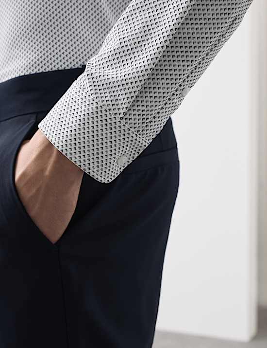 Tailored Fit Stretch Performance Shirt