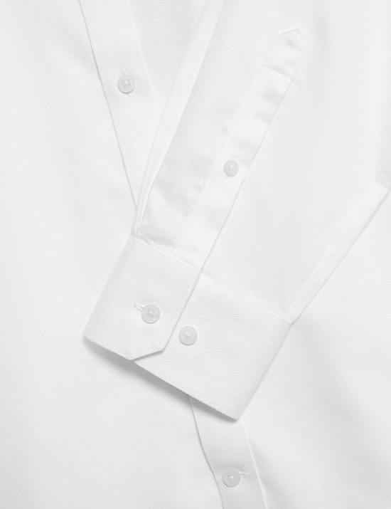 Chemise Ultimate texturée en coton coupe standard sans repassage