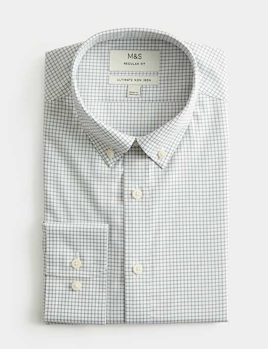 Ultimate Regular Fit Non Iron Check Shirt