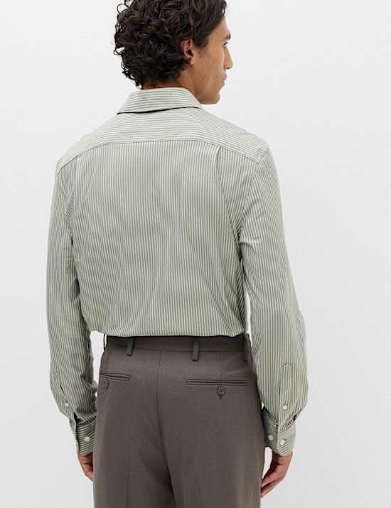 Ultimate Regular Fit Non Iron Striped Shirt