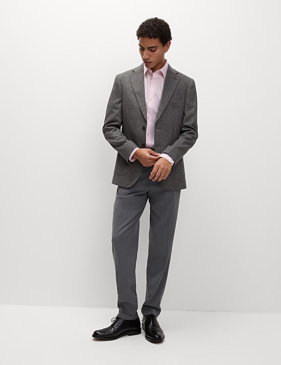 Regular Fit Non Iron Pure Cotton Twill Shirt