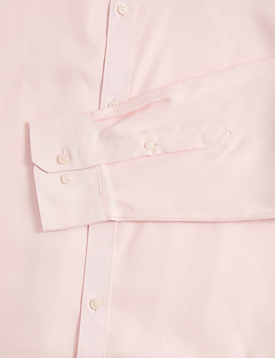 Regular Fit Non Iron Pure Cotton Twill Shirt