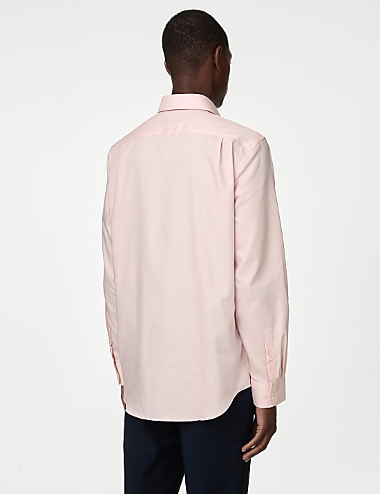 Regular Fit Non Iron Pure Cotton Twill Shirt