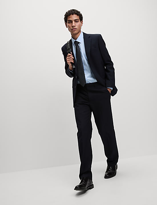 Regular Fit Non Iron Pure Cotton Twill Shirt