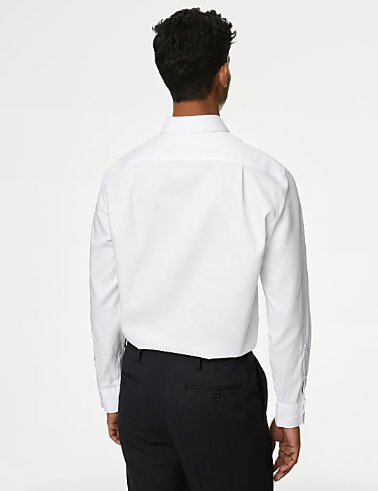 Shorter Length Regular Fit Non Iron Shirt