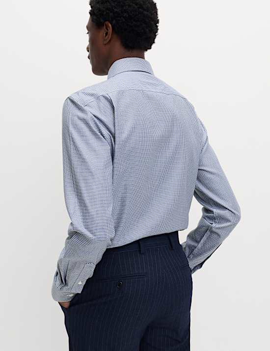 Chemise Ultimate coupe slim en coton sans repassage