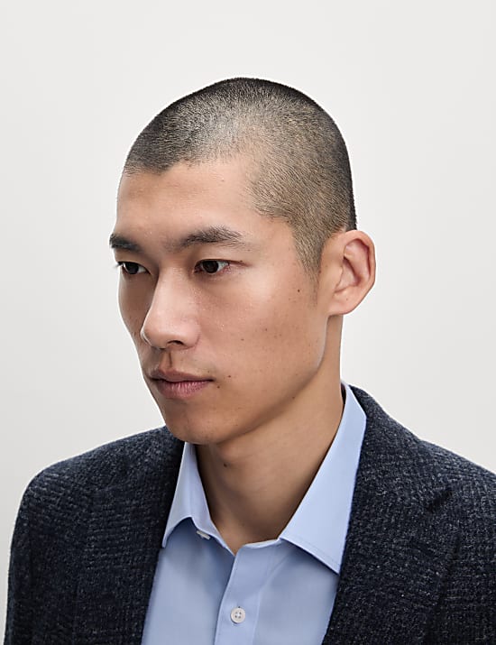 Βαμβακερό πουκάμισο Ultimate, non-iron, με κανονική εφαρμογή