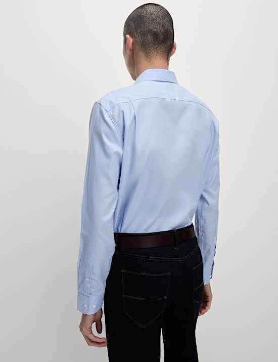 Βαμβακερό πουκάμισο Ultimate, non-iron, με κανονική εφαρμογή