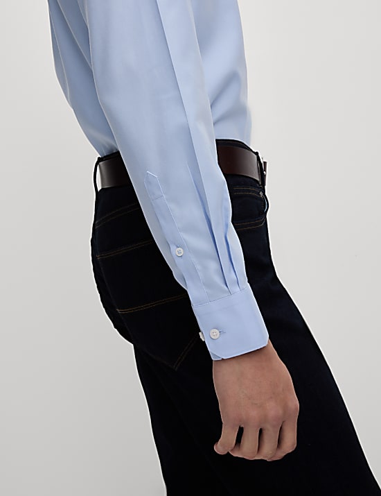 Βαμβακερό πουκάμισο Ultimate, non-iron, με κανονική εφαρμογή