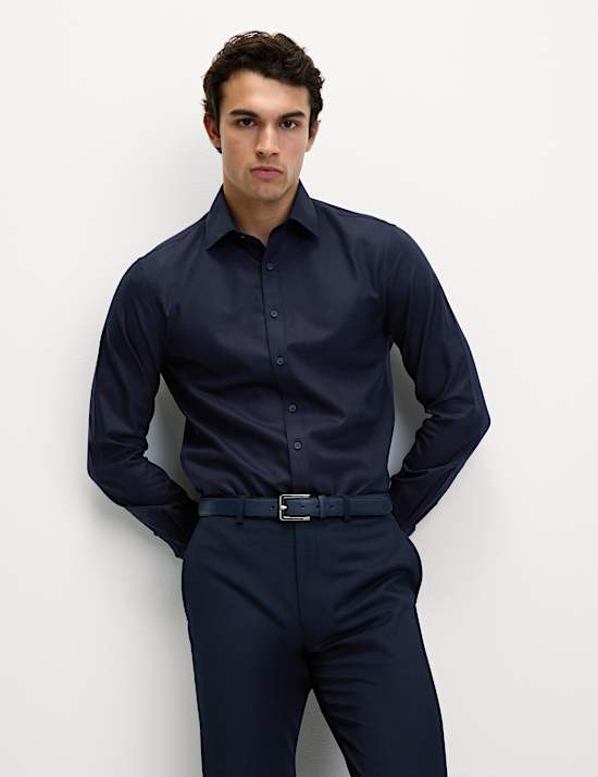Slim Fit Ultimate Non Iron Cotton Shirt