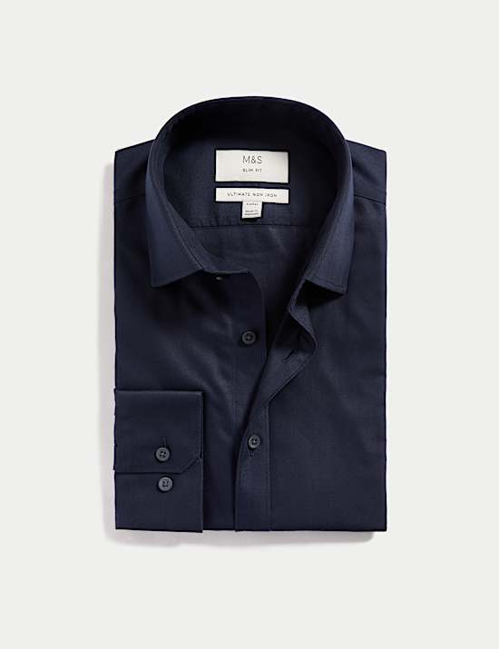 Slim Fit Ultimate Non Iron Cotton Shirt