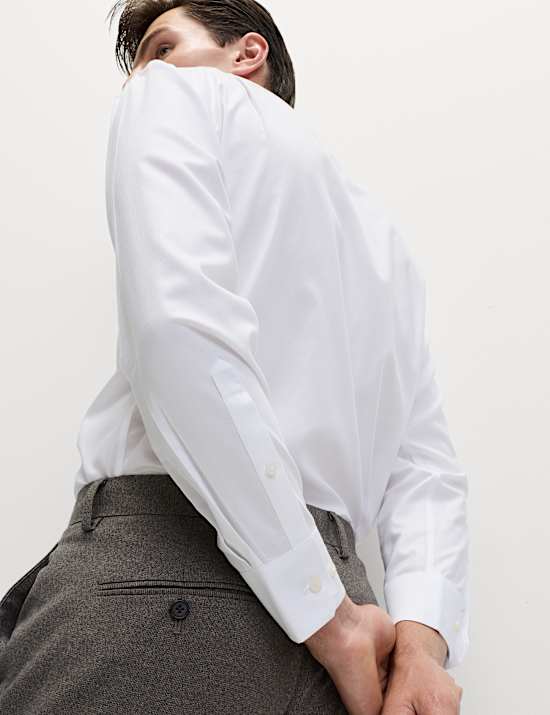 Regular Fit 2 Inch Shorter Ultimate Non Iron Twill Shirt