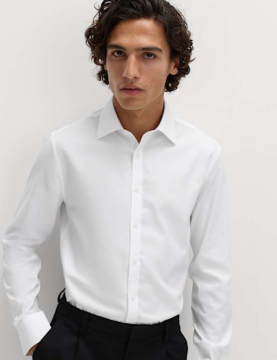 Ultimate Extra Slim Non Iron Pure Cotton Shirt
