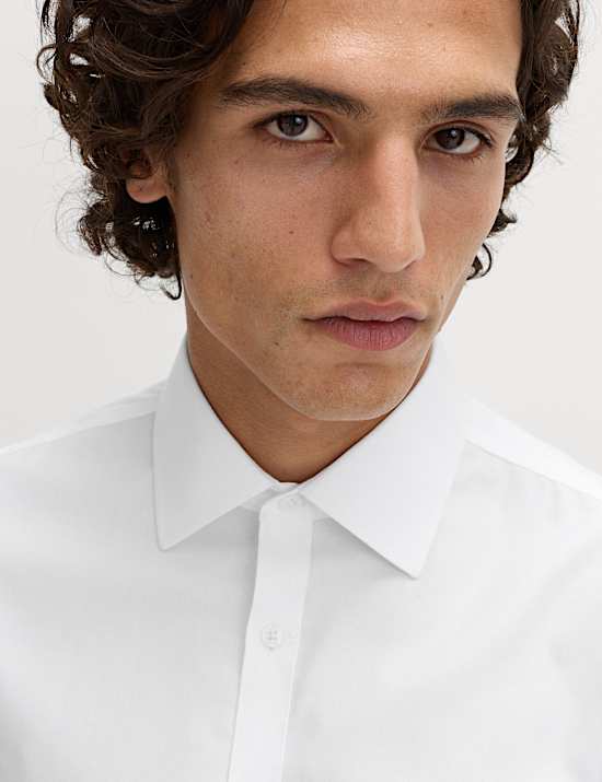 Ultimate Extra Slim Non Iron Pure Cotton Shirt