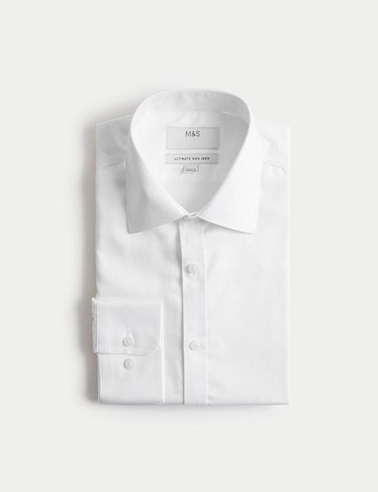 Ultimate Extra Slim Non Iron Pure Cotton Shirt