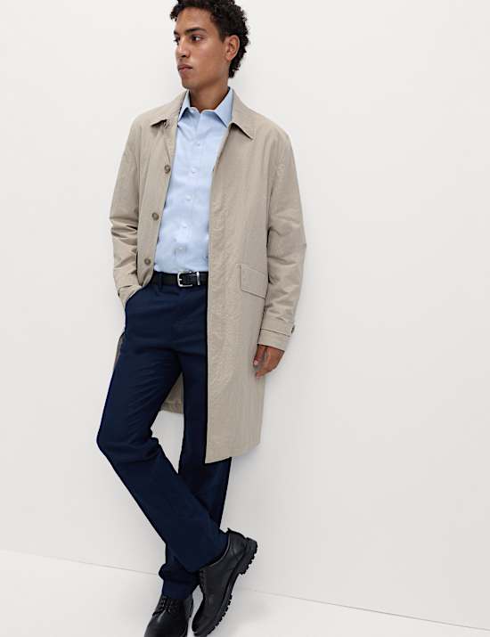 Het ultieme, strijkvrije regular-fit overhemd