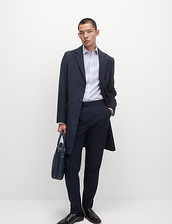 Slim Fit Ultimate Non Iron Cotton Striped Shirt