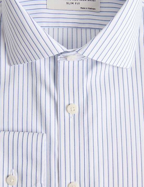 Ultimate Slim Fit Non Iron Striped Shirt