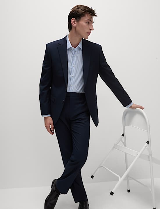 Slim Fit Ultimate Non Iron Cotton Striped Shirt