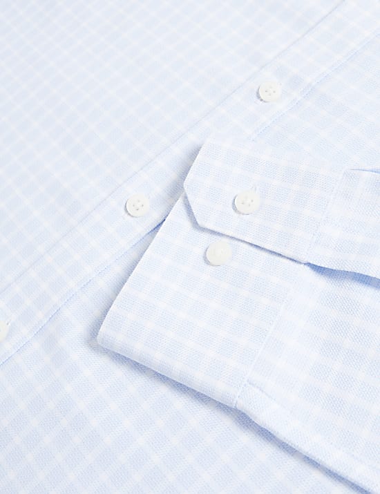 Slim Fit Ultimate Non Iron Cotton Check Shirt