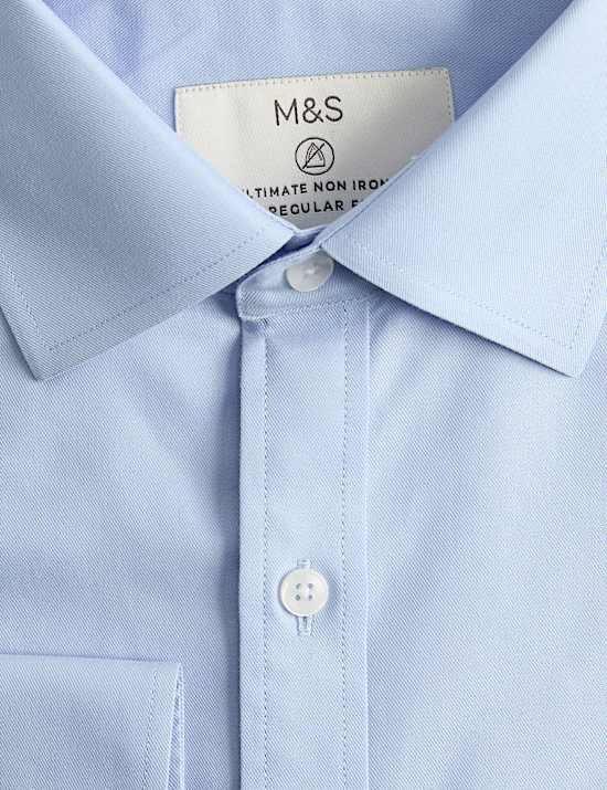 Chemise coupe standard en coton sans repassage Ultimate