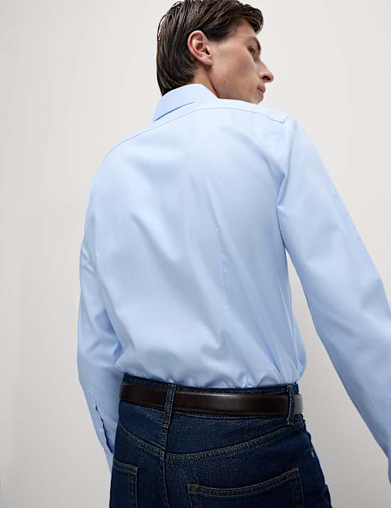 Slim Fit Ultimate Non Iron Pure Cotton Shirt