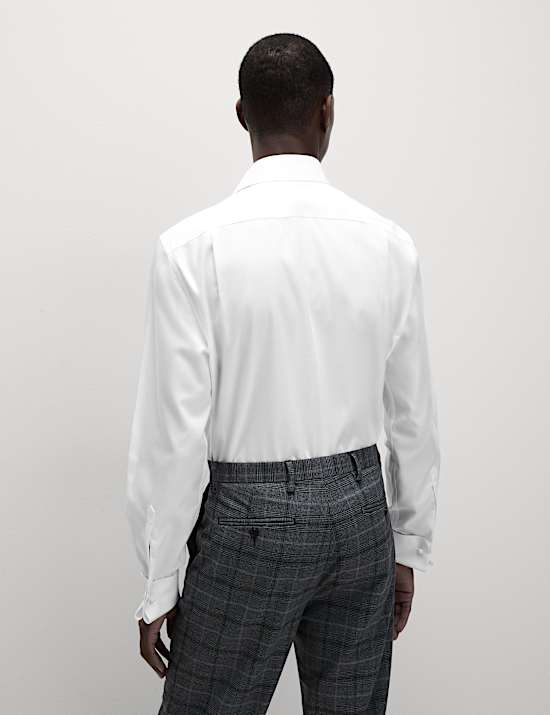 Chemise Ultimate coupe standard 100 % coton sans repassage