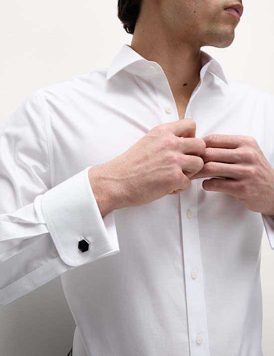 Chemise Ultimate coupe cintrée 100 % coton sans repassage