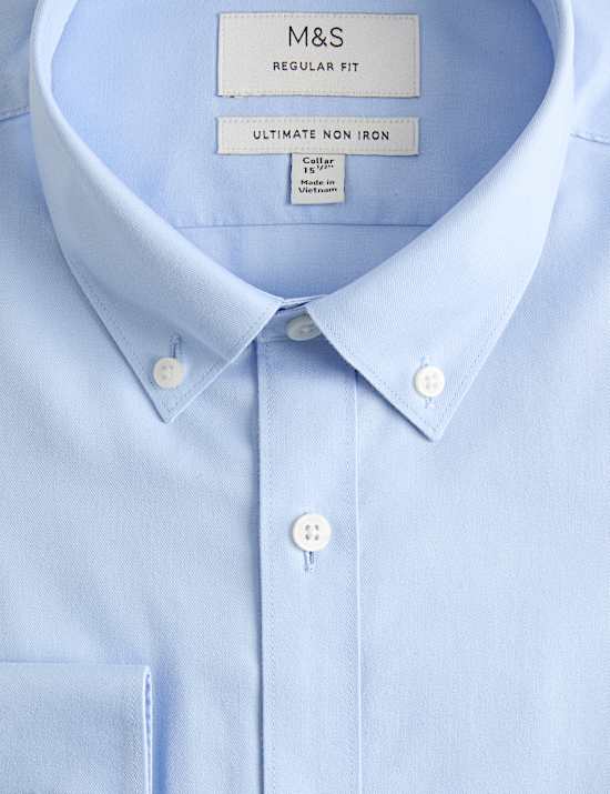Regular Fit Ultimate Non Iron Pure Cotton Shirt