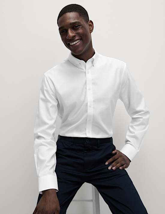 Regular Fit Ultimate Non Iron Pure Cotton Shirt