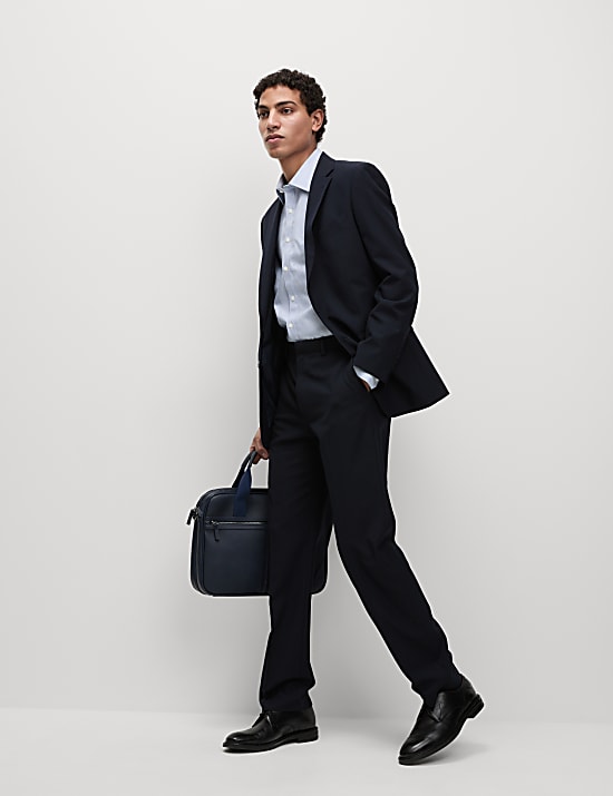 Slim Fit Ultimate Non Iron Cotton Textured Shirt