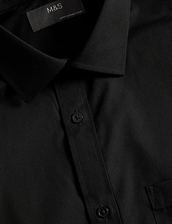 3pk Regular Fit Easy Iron Short Sleeve Shirts