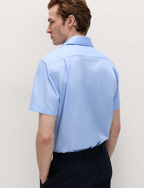 2 Pack Regular Fit Easy Iron Shirts