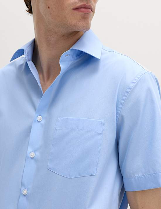 2 Pack Regular Fit Easy Iron Shirts