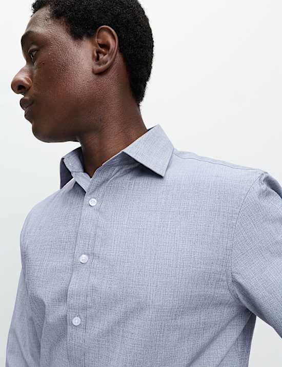 2pk Regular Fit Easy Iron Printed Shirts