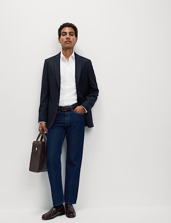 Regular Fit Pure Cotton Stretch Shirt