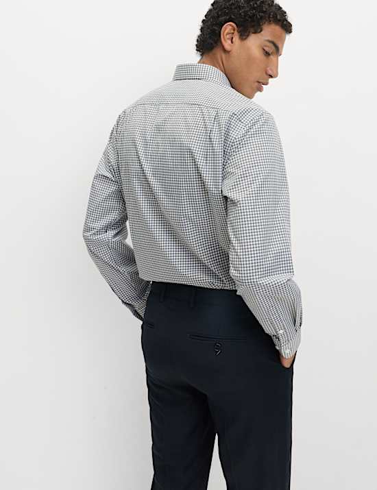 2pk Regular Fit Easy Iron Check Shirts