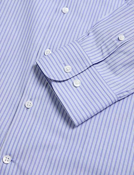 2pk Regular Fit Easy Iron Striped Shirts
