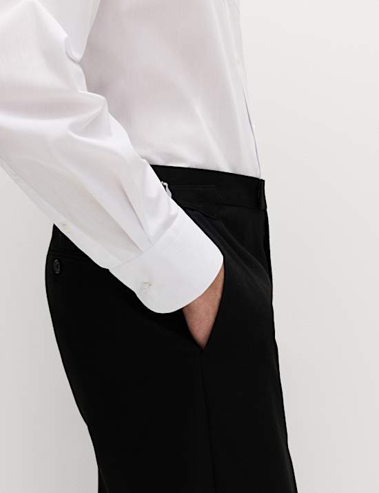 2 Pack Regular Fit Easy Iron Cotton Blend Shirts