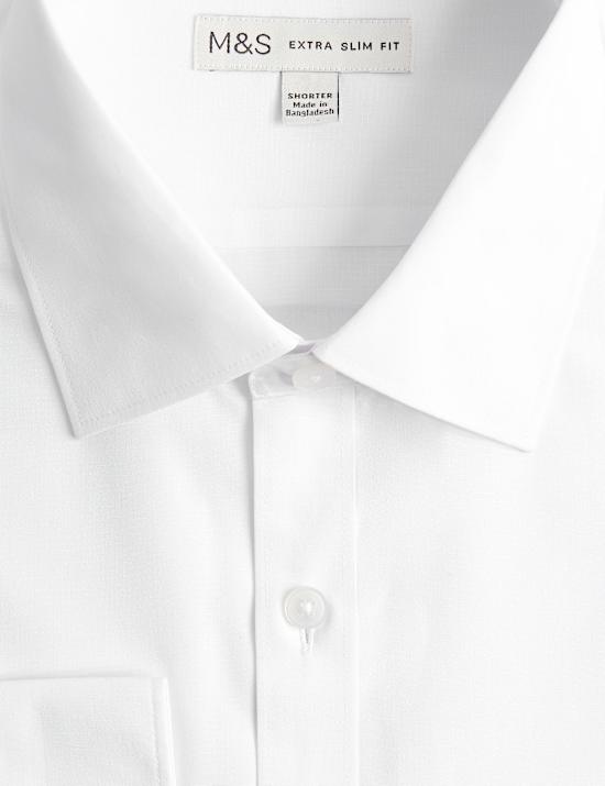 Extra Slim Fit Cotton Blend Shirt