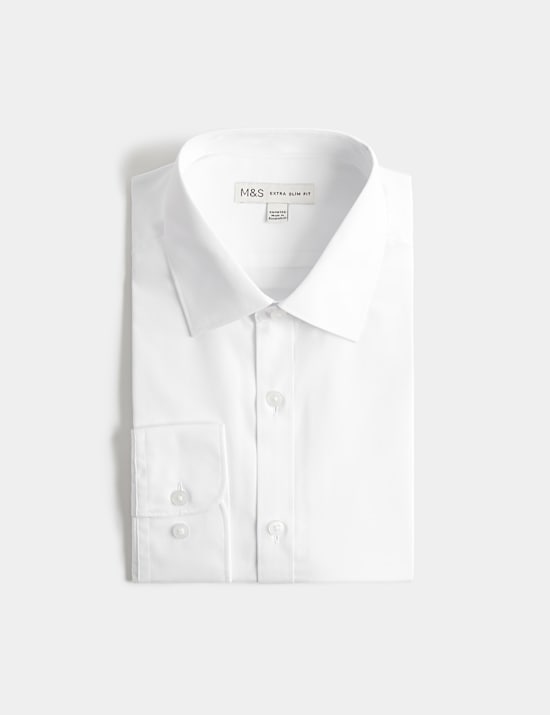 Extra Slim Fit Cotton Blend Shirt