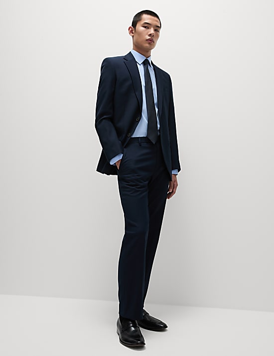 Regular Fit Easy Iron Cotton Blend Shirt