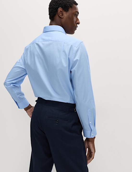 Regular Fit Cotton Blend Shirt