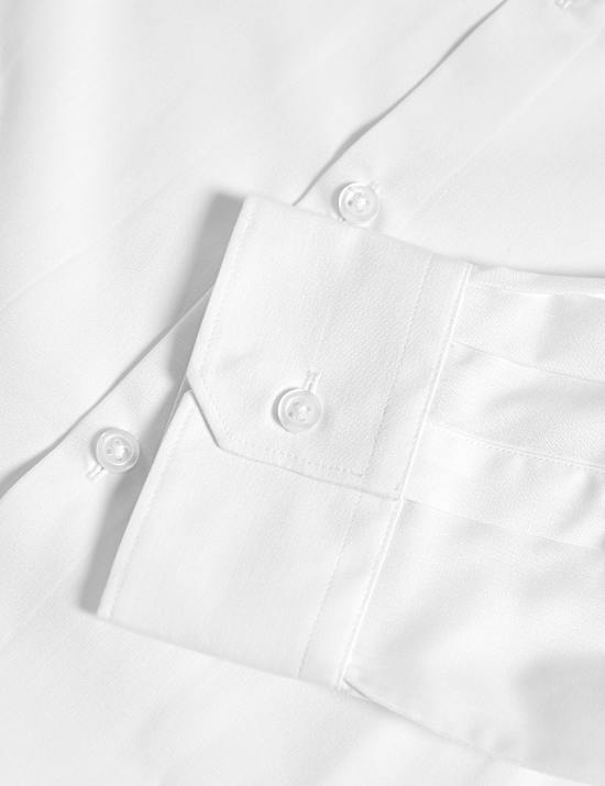 Easy Iron Slim Fit Cotton Blend Shirt