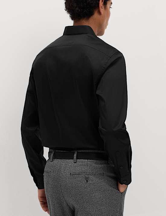 Regular Fit Easy Iron Pure Cotton Shirt