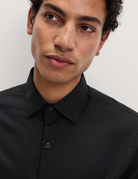 Regular Fit Easy Iron Pure Cotton Shirt