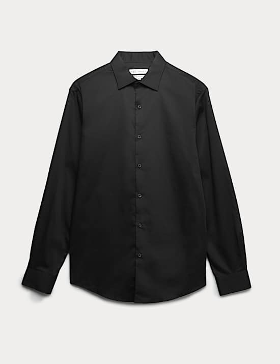 Regular Fit Easy Iron Pure Cotton Shirt