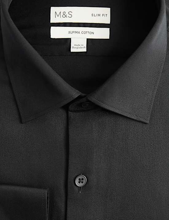 Slim Fit Supima&reg; Cotton Shirt