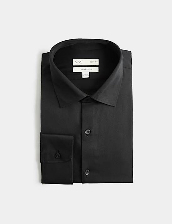 Slim Fit Supima&reg; Cotton Shirt