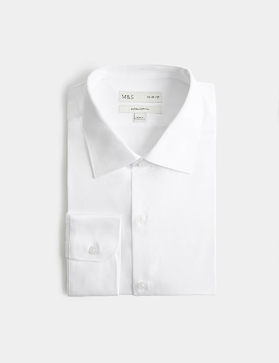 Slim Fit Pure Cotton Shirt